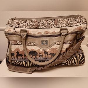 Pioneer Express Safari Travel Luggage Weekender Bag